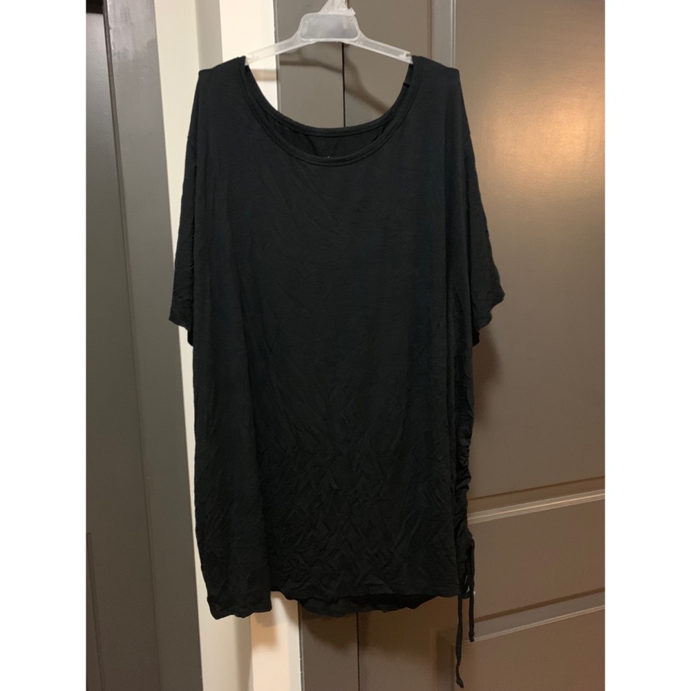 Ava and Viv - Black Tee - Size 4X